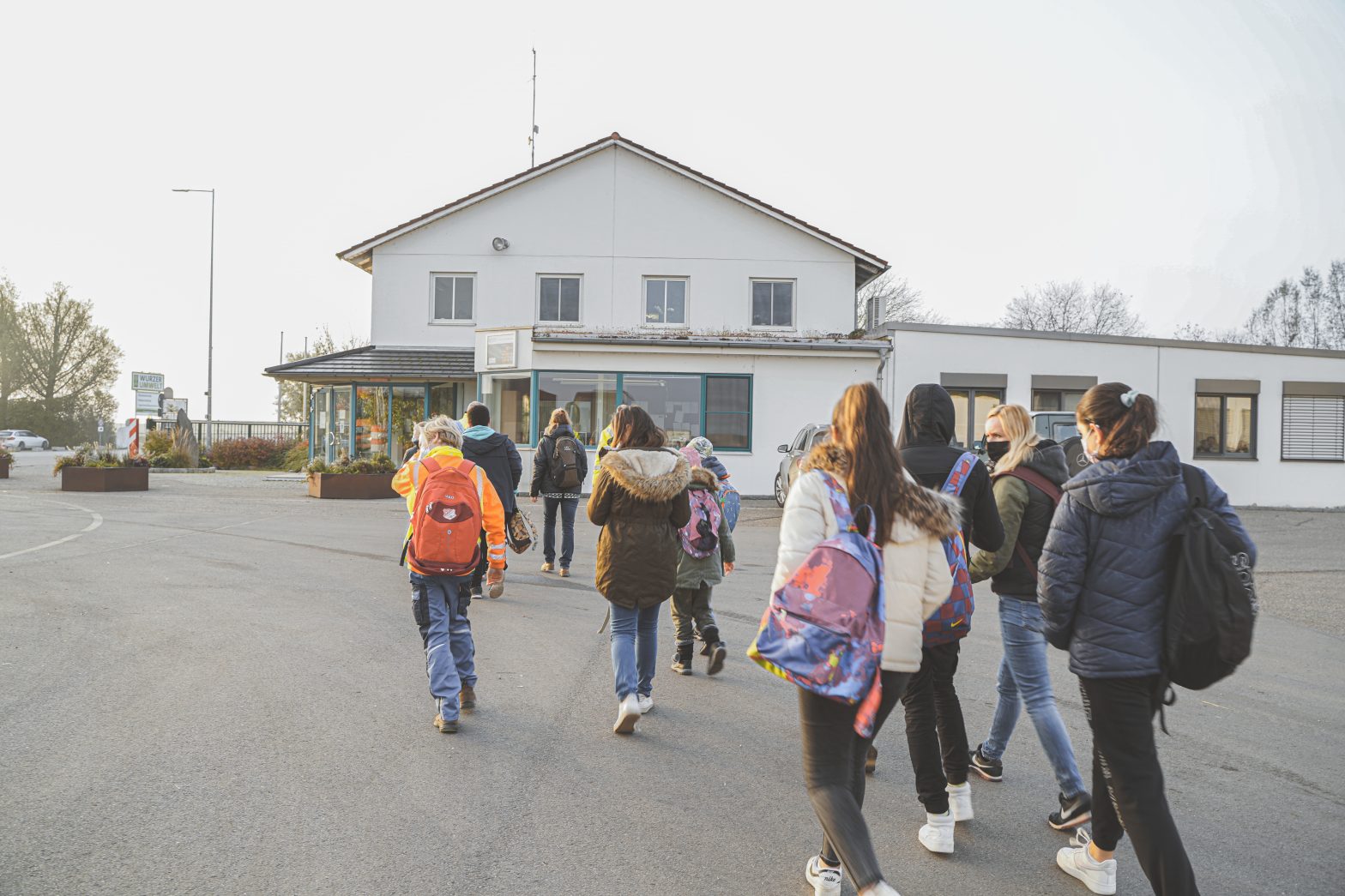 Besuch Der Katharina Fischer Schule Aus Erding Wurzer Umwelt